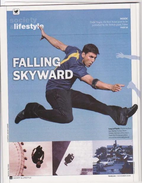 Scan: Article in Tehelka Magazine for Week Sun, Oct 25, 2008 - Sat, Nov 1, 2008. Page 1.