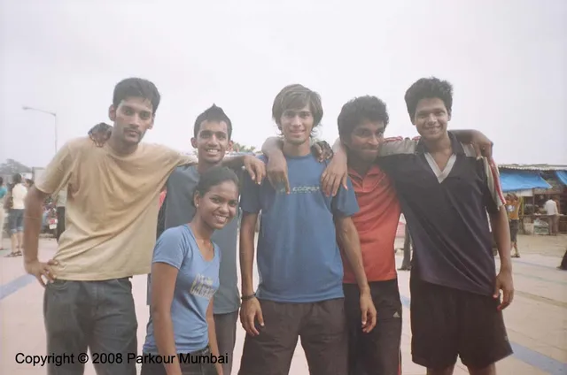 Cover of the album Team NUTs rendezvous with Team ____: Parkour Mumbai.